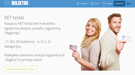 ketbilietai ket testai ket bilietai