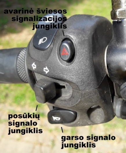 garso signalo jungiklis